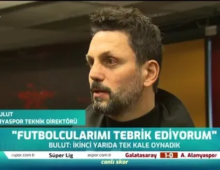 Erol Bulut: Muslera’yı tebrik ediyorum