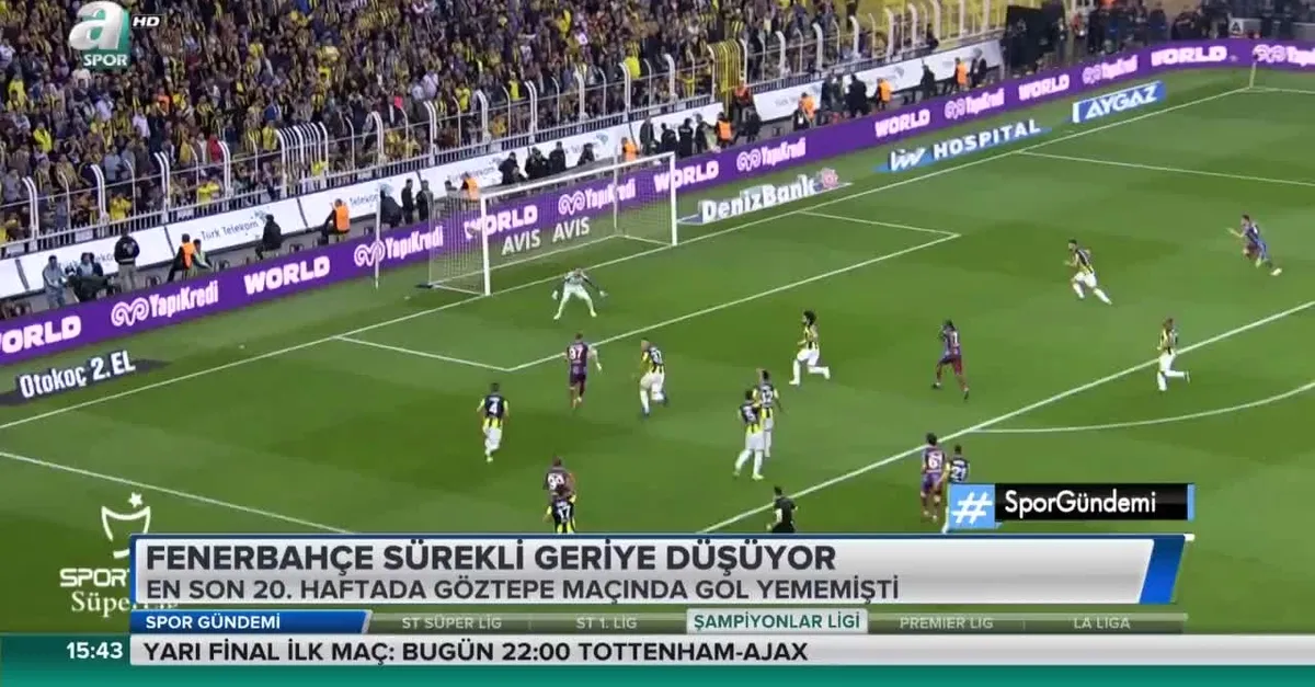 Fenerbahçe sürekli geriye düşüyor