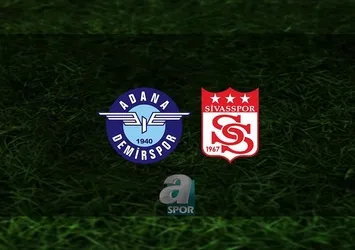 A. Demirspor - Sivasspor | CANLI