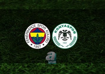 Fenerbahçe Konyaspor maçı detayları