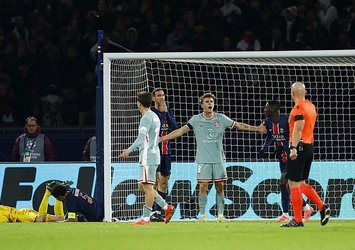 A. Madrid PSG'yi devirdi!