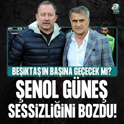 Şenol Güneş’ten Beşiktaş açıklaması!
