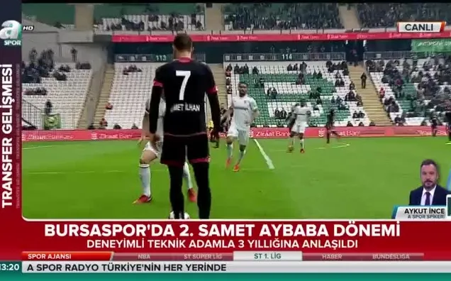 Bursaspor'da 2. Samet Aybaba dönemi