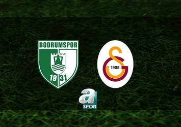 Bodrumspor - Galatasaray maçı detayları!