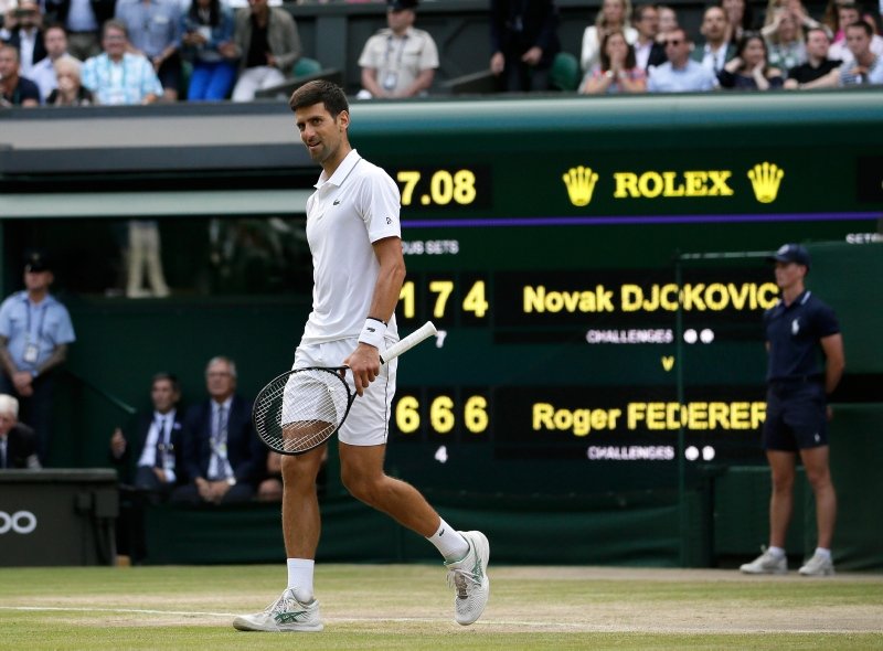 Nefes kesen Wimbledon finalinden kareler