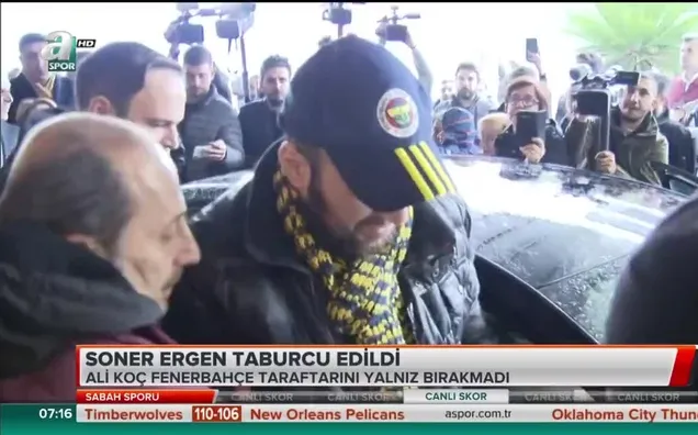 Soner Ergen taburcu edildi