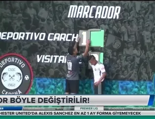 Skoru değiştirmek teriminin hakkını verdi
