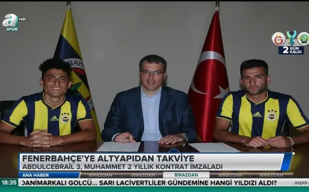 Fenerbahçe'ye altyapıdan takviye
