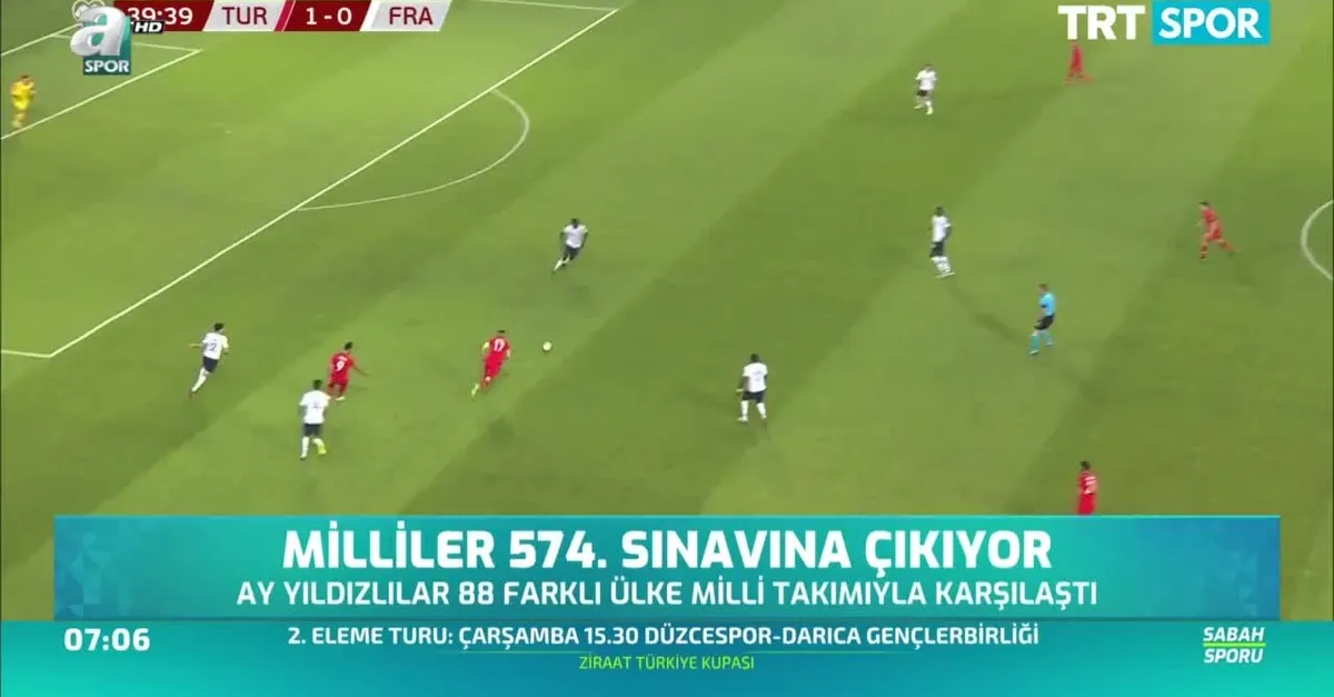 A Milli Takım 574. sınavına çıkıyor