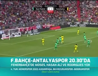 Fenerbahçe'nin konuğu Antalyaspor