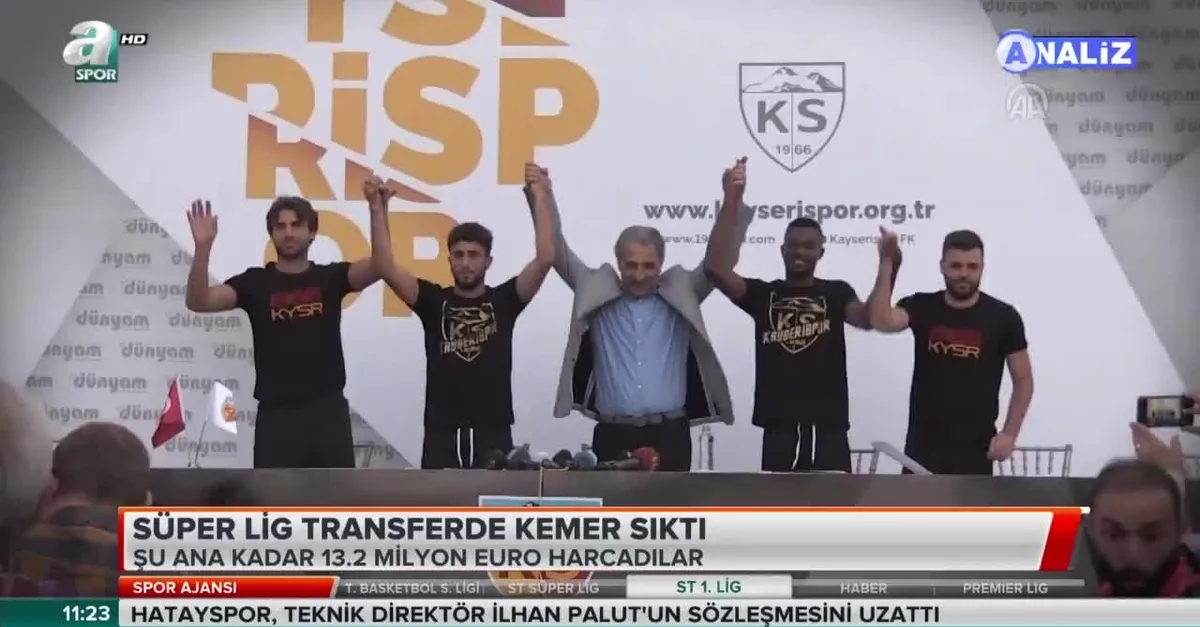 Süper Lig transferde kemer sıktı