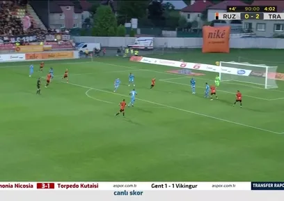 Ruzomberok 0-2 Trabzonspor maç özeti