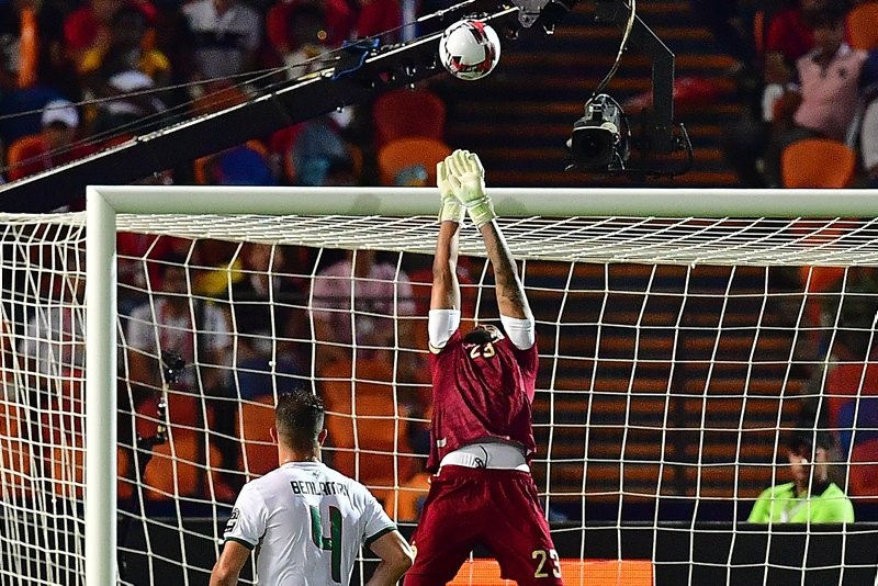 Senegal - Cezayir  maçından kareler...