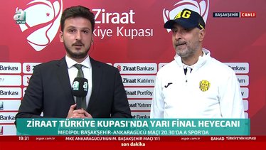 Başakşehir - Ankaragücü maçı öncesi Tolunay Kafkas konuştu