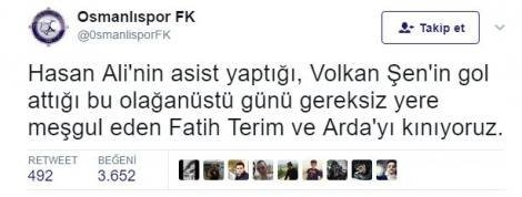 Fatih Terim ve Arda Turan’a ilginç sözler