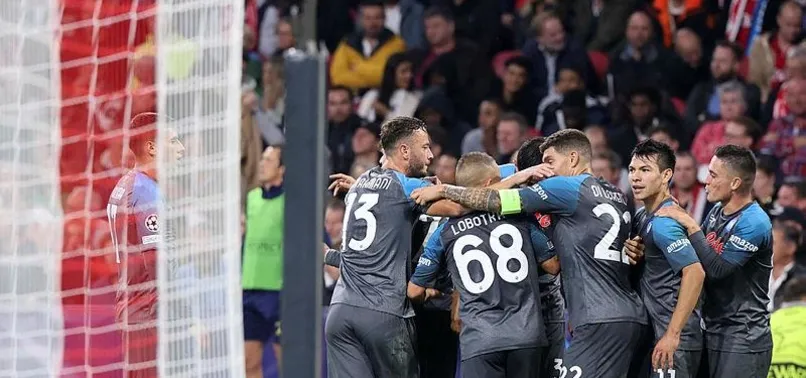 Ajax 1-6 Napoli (MAÇ SONUCU-ÖZET)