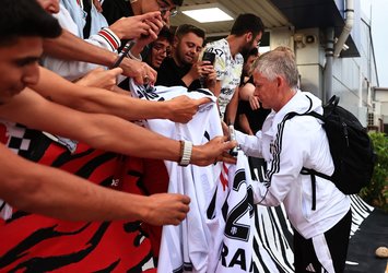 Beşiktaş kafilesi Alanya'ya geldi!