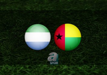 Sierra Leone - Gine Bissau maçı saat kaçta?