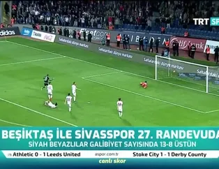 Beşiktaş ile Sivasspor 27. randevuda
