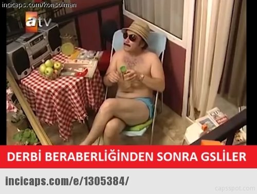 Fenerbahçe Beşiktaş derbisinin capsleri patladı