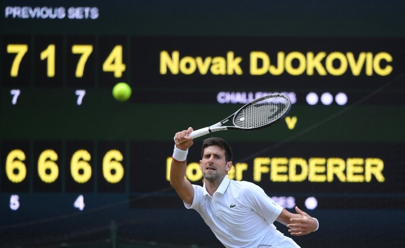 Nefes kesen Wimbledon finalinden kareler