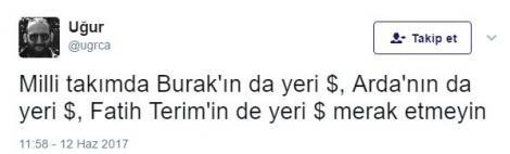 Fatih Terim ve Arda Turan’a ilginç sözler