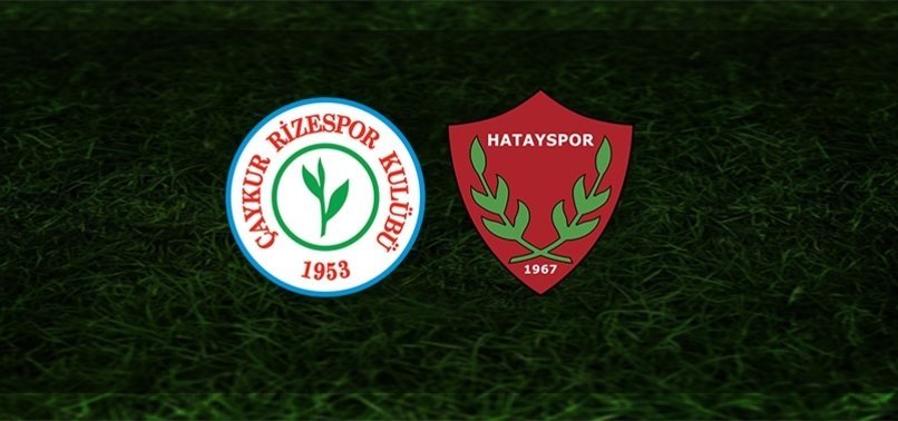 Çaykur Rizespor - Hatayspor maçı | CANLI