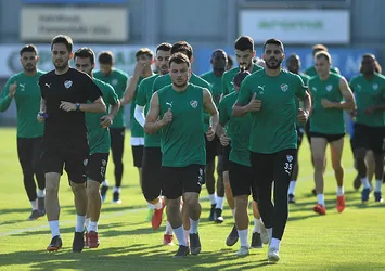 Bursaspor'da Göztepe maçı hazırlıkları