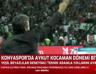 Konyaspor'da Kocaman dönemi bitti