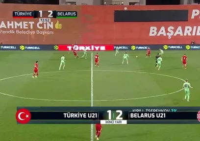 GOL | Türkiye U21 2-2 Belarus U21