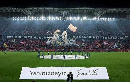 Trabzonspor-Basel maçının gelirleri AFAD’a bağışlandı!