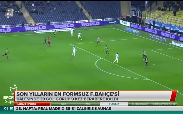 Son yılların en formsuz Fenerbahçe'si