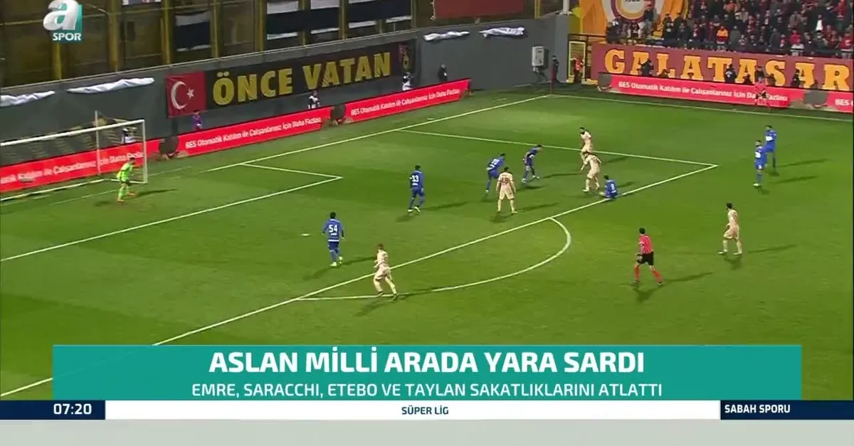 Galatasaray milli arada yara sardı