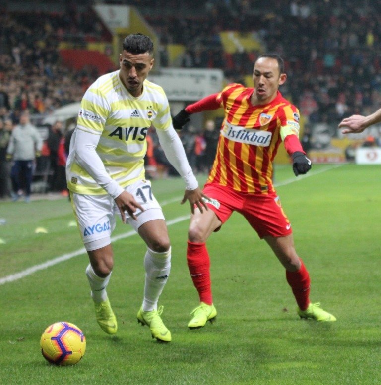 Kayserispor - Fenerbahçe maçından kareler!
