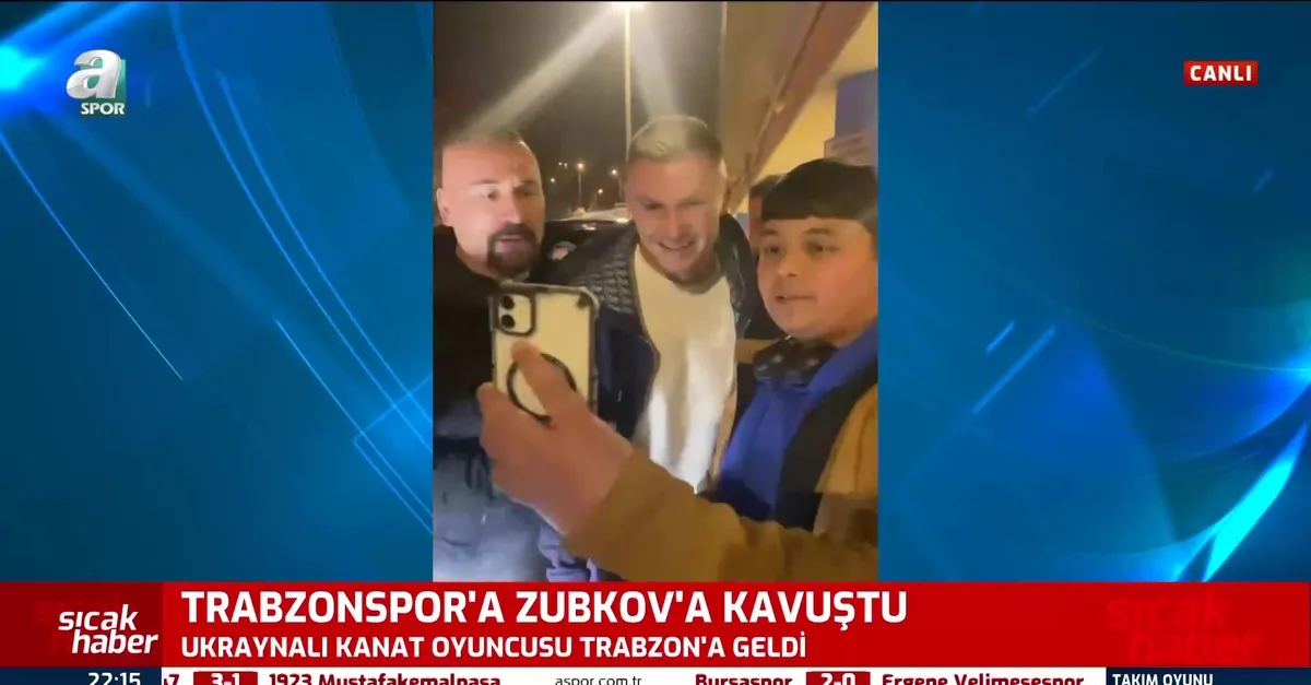 Zubkov Trabzon'a geldi!