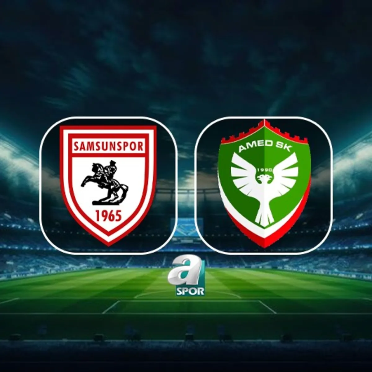 Samsunspor-Amedspor maçı canlı skor takibi