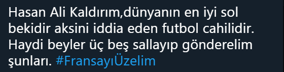 Hasan Ali değil Marcelo!