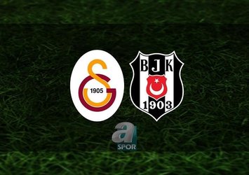 Galatasaray - Beşiktaş | İlk 11'ler belli oldu!