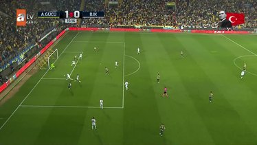 Ankaragücü'nün Beşiktaş'a attığı gol ofsayta takıldı!