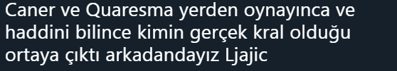 Sosyal medyanın Adem Ljajic tepkileri!