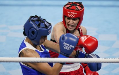 Son dakika spor haberi: 2020 Tokyo Olimpiyatları’nda milli boksör Esra Yıldız çeyrek finale yükseldi!