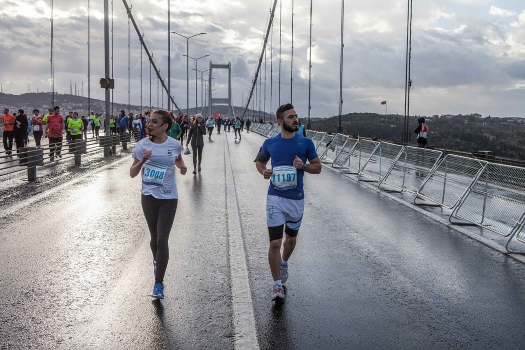 Vodafone 38. İstanbul Maratonu’ndan kareler