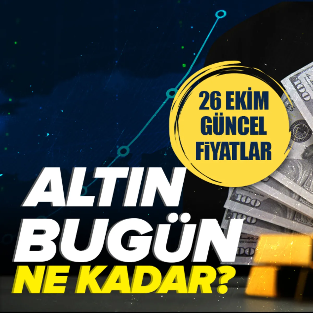 Altın fiyatları 26 Ekim 2026: Gram altın alış-satış fiyatı