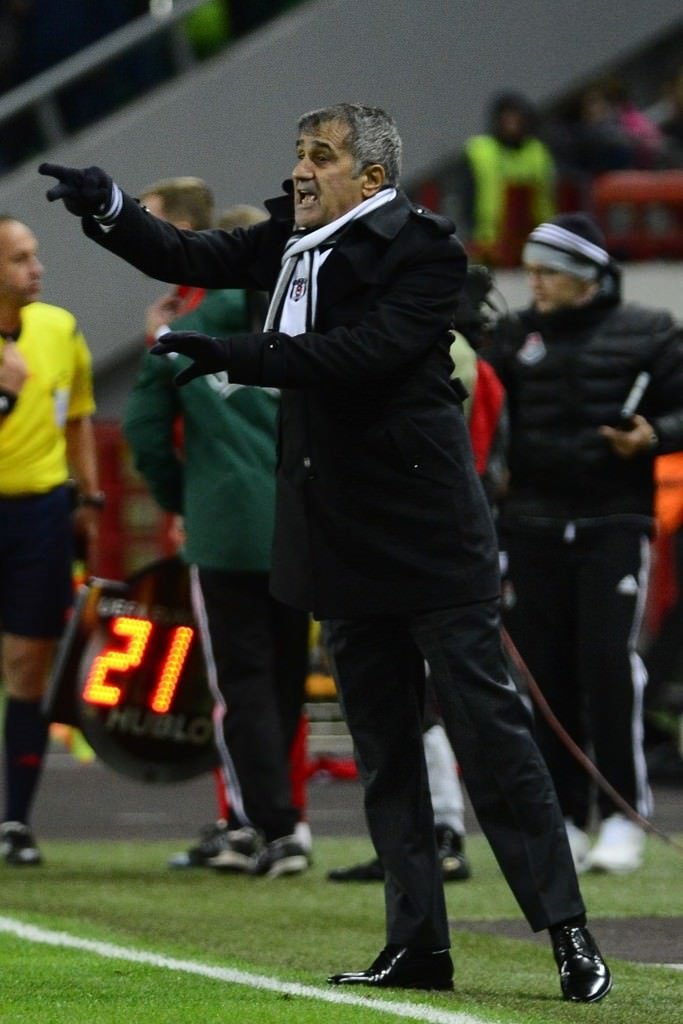 Lokomotiv Moskova - Beşiktaş maçından kareler