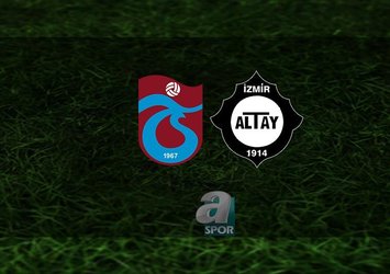 Trabzonspor - Altay | CANLI