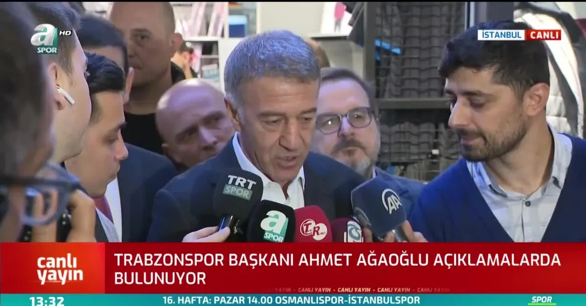 Trabzonspor Başkanı Ahmet Ağaoğlu: Sosa ve Novak ile anlaştık, menajerlerle görüşüyoruz