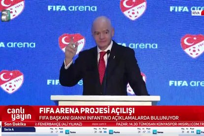 Infantino’dan Türkiye tezahüratı!