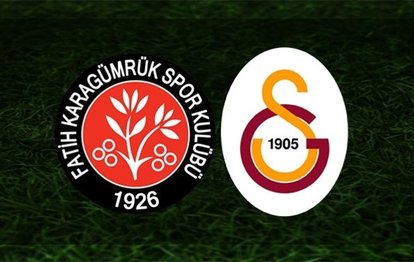 Karagümrük - Galatasaray maçı | CANLI