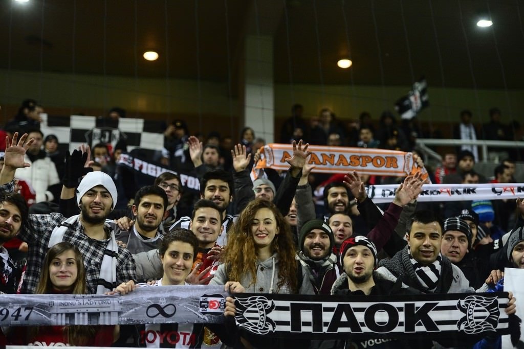 Lokomotiv Moskova - Beşiktaş maçından kareler