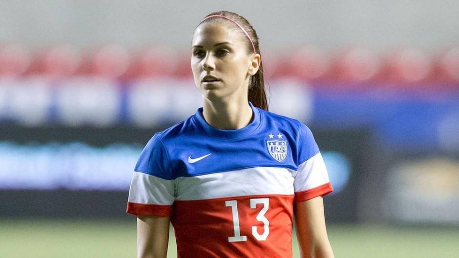 Dünyanın en güzel forveti: Alex Morgan